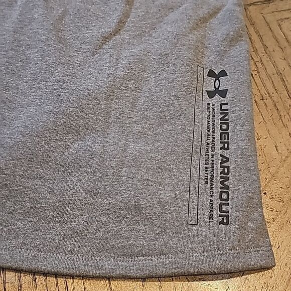 Under Armour gray terry sleeveless hoodie M NWT - Picture 7 of 11